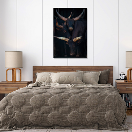 Aluart schilderij 'Watusi Family'