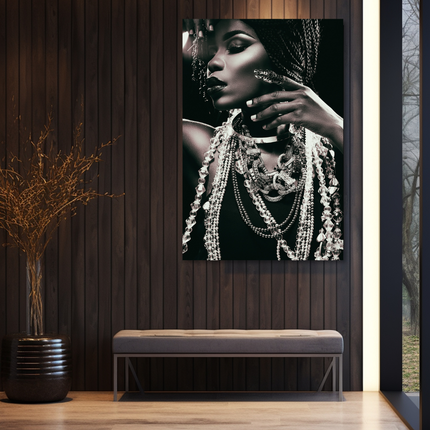 Aluart schilderij 'Jewelry woman'