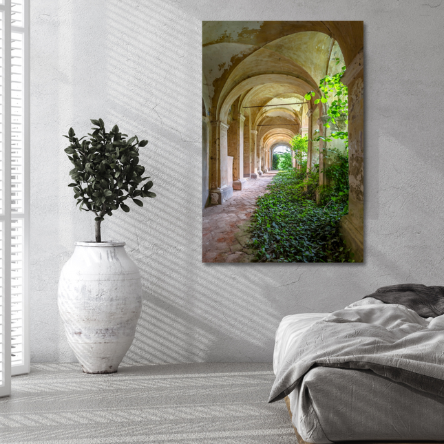 Aluart schilderij  van Frans Nijland 'The Chiesa della Mira'