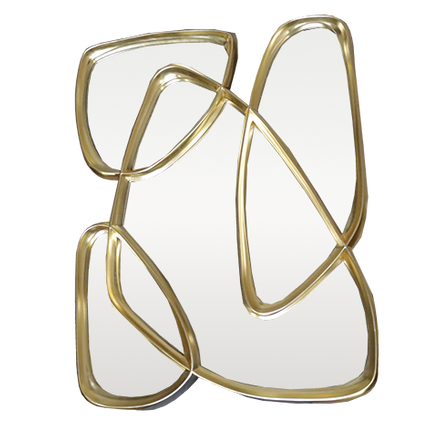 Spiegel 'Stylish Gold'