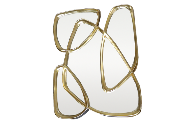 Spiegel 'Stylish Gold'