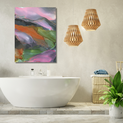 Aluart Mondiart 'Abstracte Waterverf'
