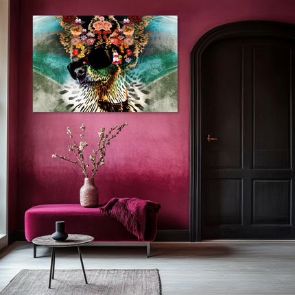 Aluart schilderij 'De kunstige hond'