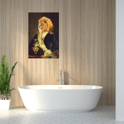 Aluart schilderij 'Royal King Lion'