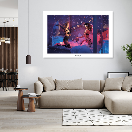 Aluart schilderij 'Het kussengevecht'