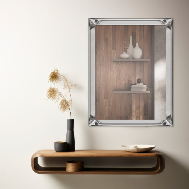 Spiegel Pearl - Zilver