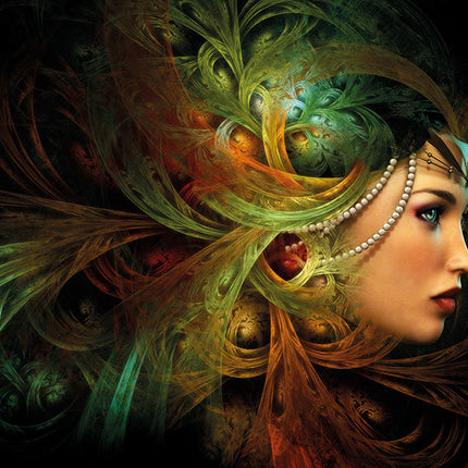 Aluart schilderij 'Mystery Queen'