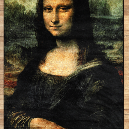 Mondiart vloerkleed 'Mona Lisa'