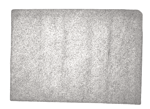 Vloerkleed 'Wit graniet'