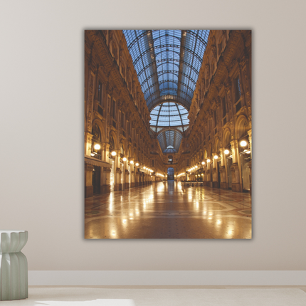 Aluart schilderij 'Galleria Vittorio Emanuele II'