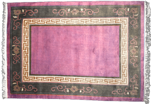 Vloerkleed 'Oud roze'