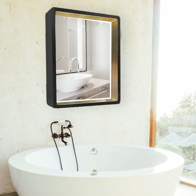 Spiegel Luxury - Zwart/Goud