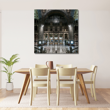 Aluart schilderij 'De Stationshal'