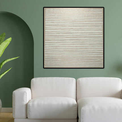 Canvas schilderij 'Naturel lijnen'
