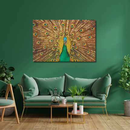 Aluart schilderij 'Peacock'
