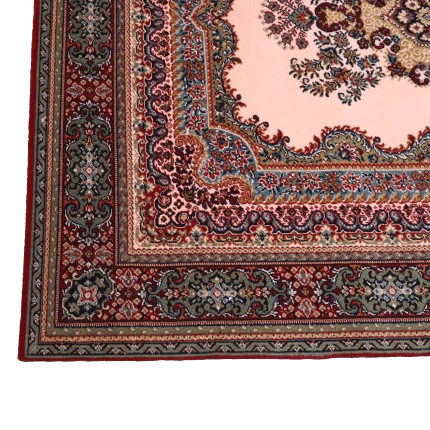 Vloerkleed Kermanshah 'Klassiek roze'