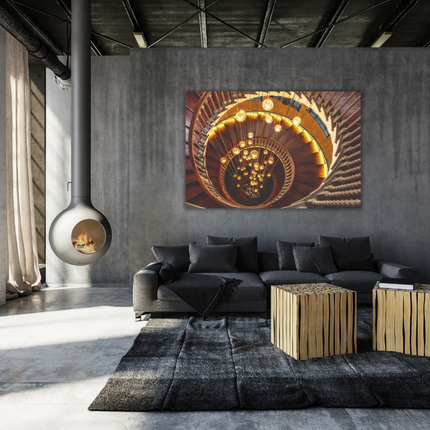 Aluart schilderij 'Wenteltrap'