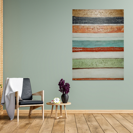 Canvas schilderij 'Vertical Panels'