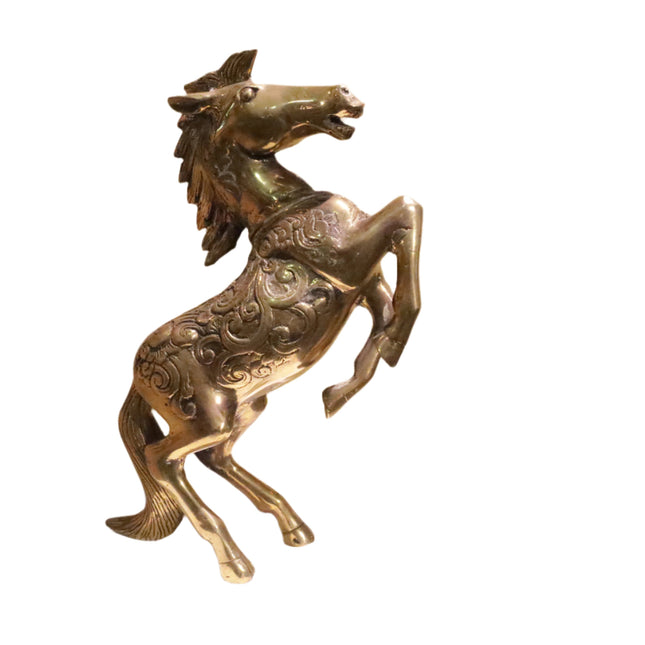 Beeld 'Golden Stallion'
