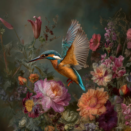 Schilderij 'Lentevlucht 3.0'